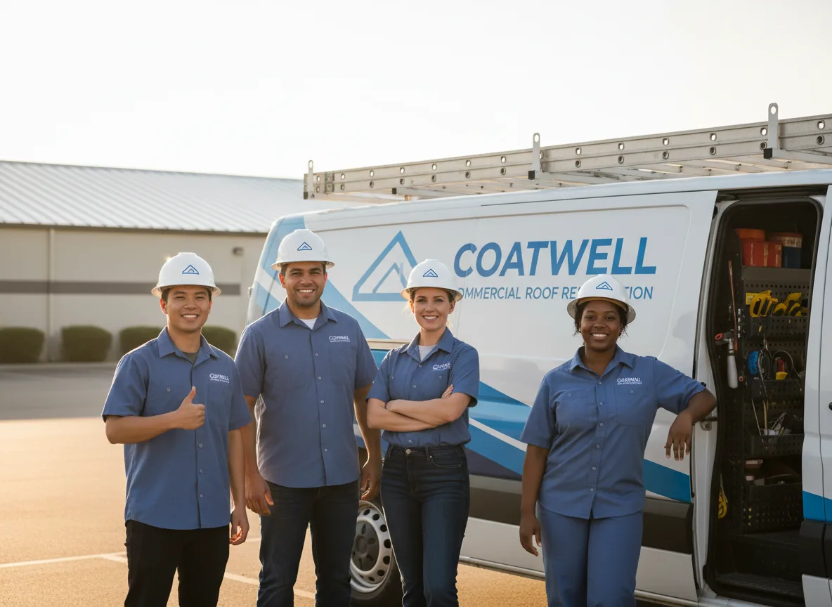 Commercial roof coating company in Enon, OH